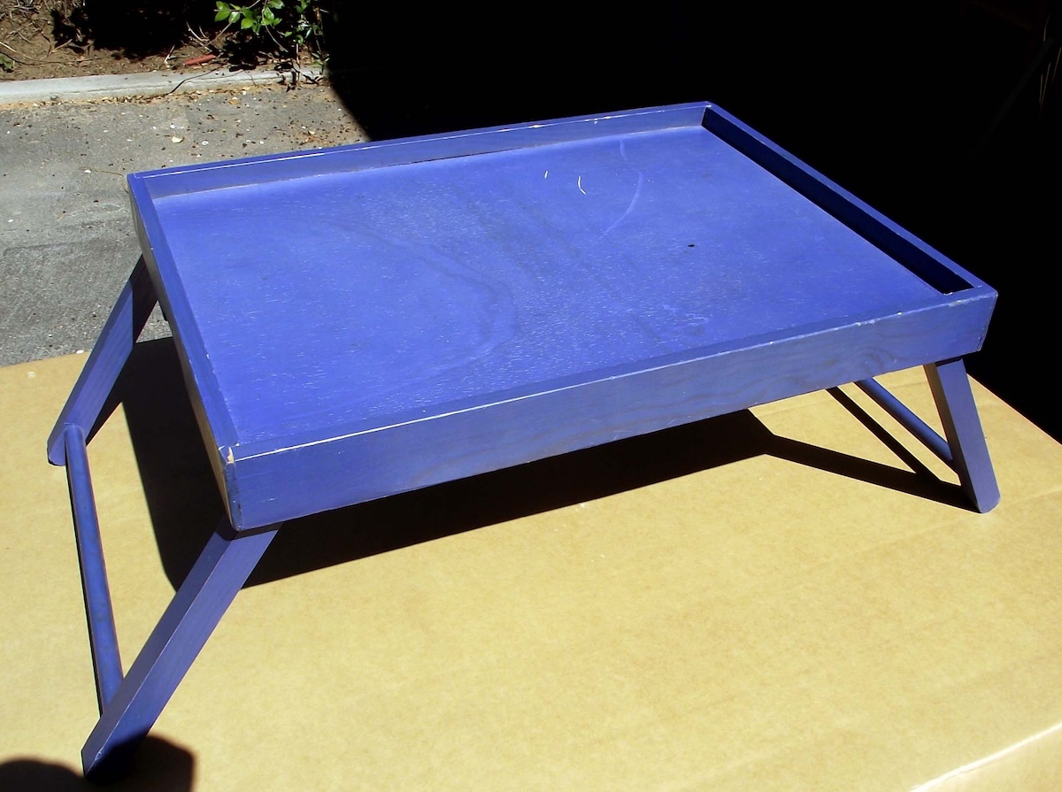 Breakfast Tray before