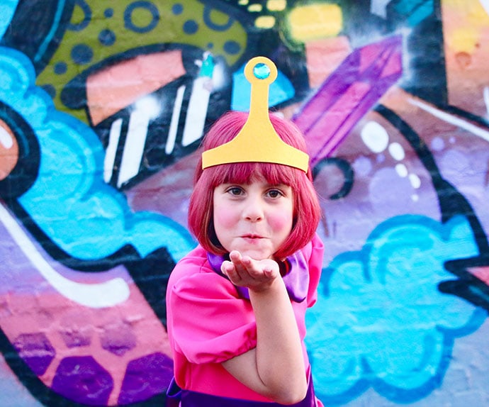 Princess bubblegum crown tutorial