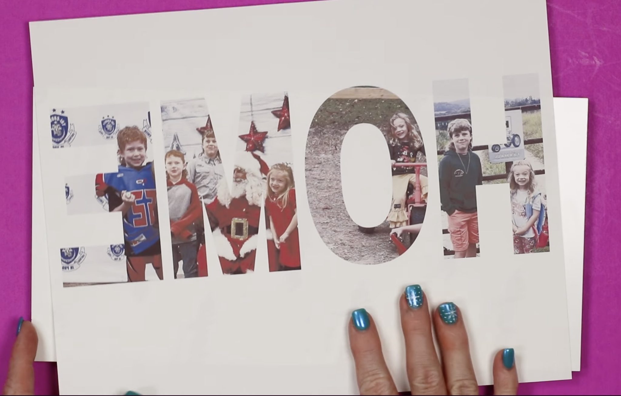 Print design, make sure it is mirrored.