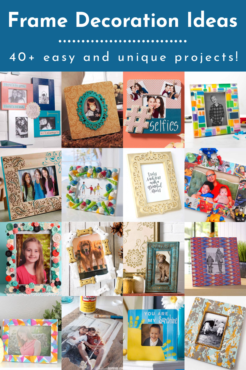 Photo frame decoration ideas