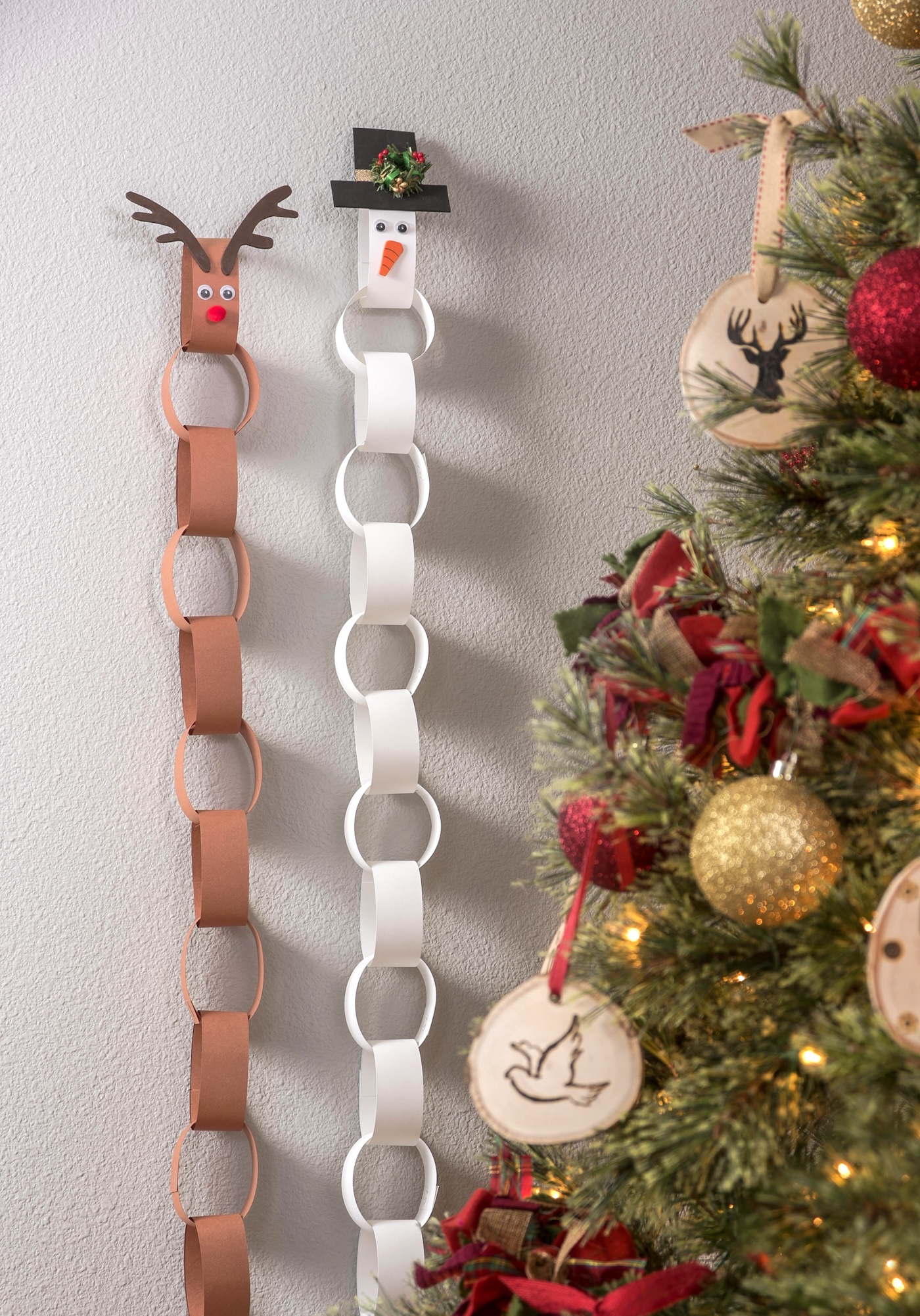 paper chain advent calendar