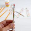 Cutting thin paper with a craft knife