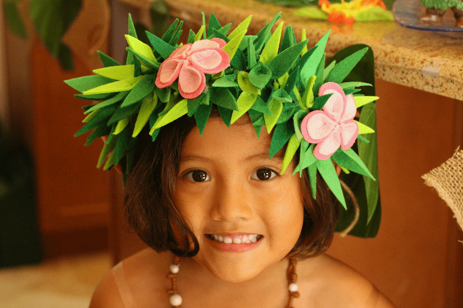 moana party crown tutorial