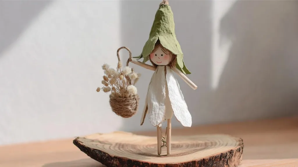 Make egg carton elves