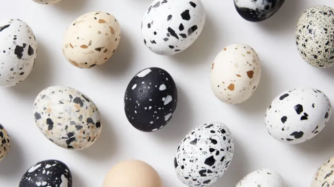 Make terrazzo eggs: Decorative Easter eggs in a trendy stone look